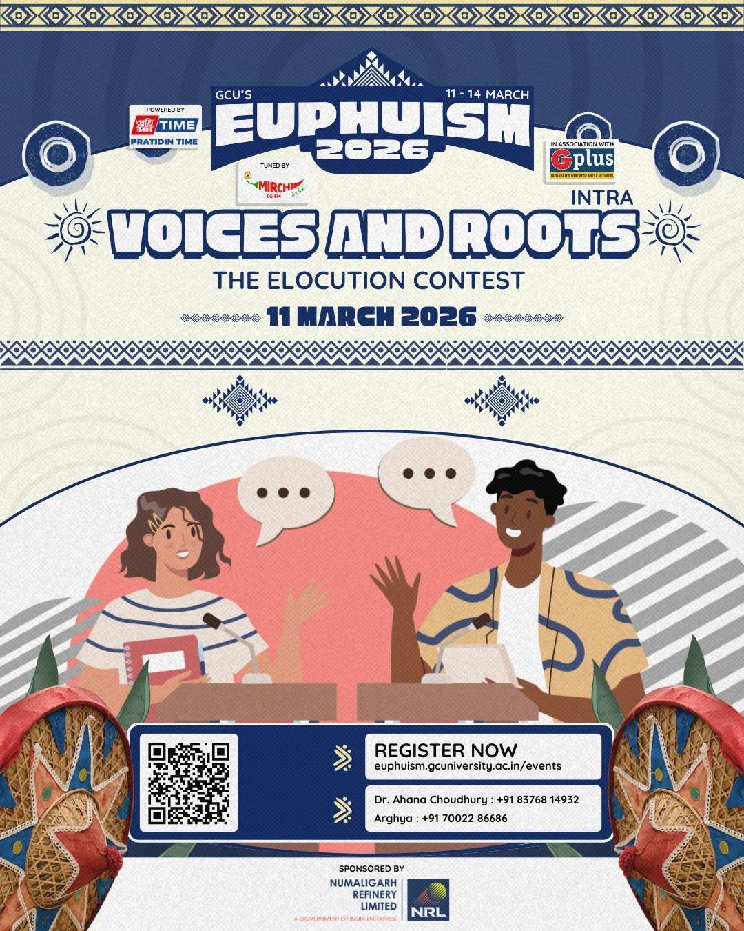 Voices and Roots : The Elocution Contest